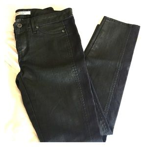 Rich & Skinny WAX coated jeans SZ 28